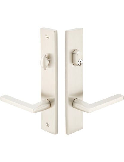 Emtek Configuration 2 Modern 2x10 Multi Point Lock Trim Only
