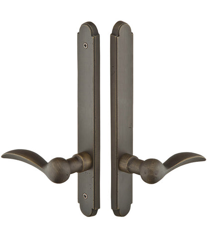 Emtek Configuration 4 1 1/2" x 11" Arched Sandcast Multipoint Lock - Non Locking Function