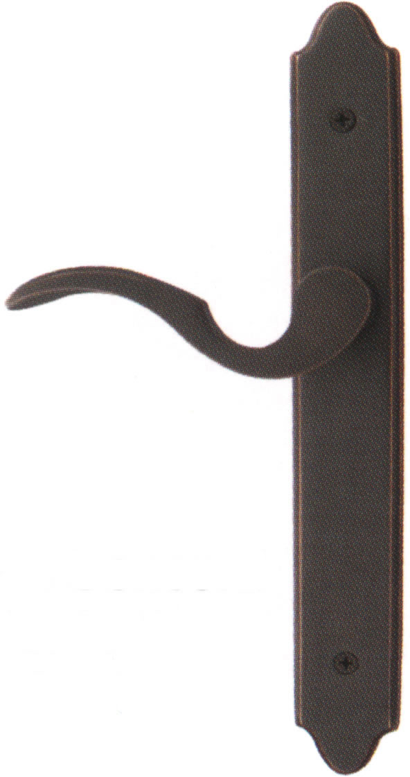 Emtek Configuration 6 - 1 1/2x11 Brass Concord Multipoint Lock Trim