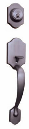 Sure-Loc Coral Handleset in Satin Nickel
