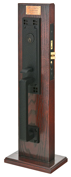 Emtek Craftsman Mortise Entrance Handleset