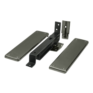 Deltana Solid Brass Jamb Bracket - Antique Nickel