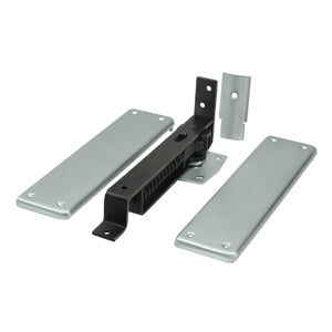 Deltana Solid Brass Jamb Bracket - Brushed Chrome