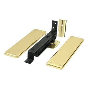 Deltana Solid Brass Jamb Bracket - Polished Brass