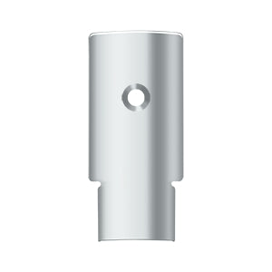 Deltana Solid Brass Cover Plate - Polished Chrome