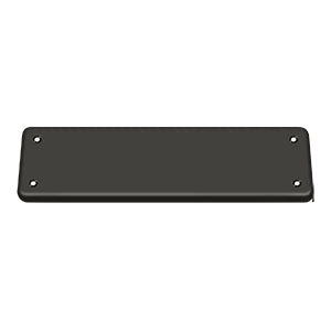 Deltana Solid Brass Cover Plate - Oil Rubbed Bronze