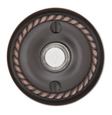 Emtek Brass Rope Door Bell Cover