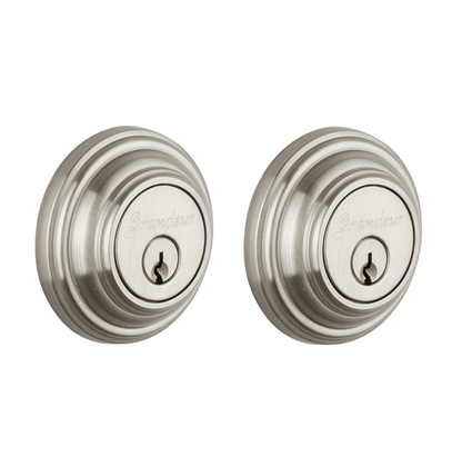 Grandeur Georgetown Deadbolt in Satin Nickel