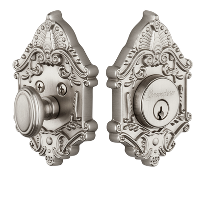 Grandeur Grande Victorian Deadbolt - Single Cylinder