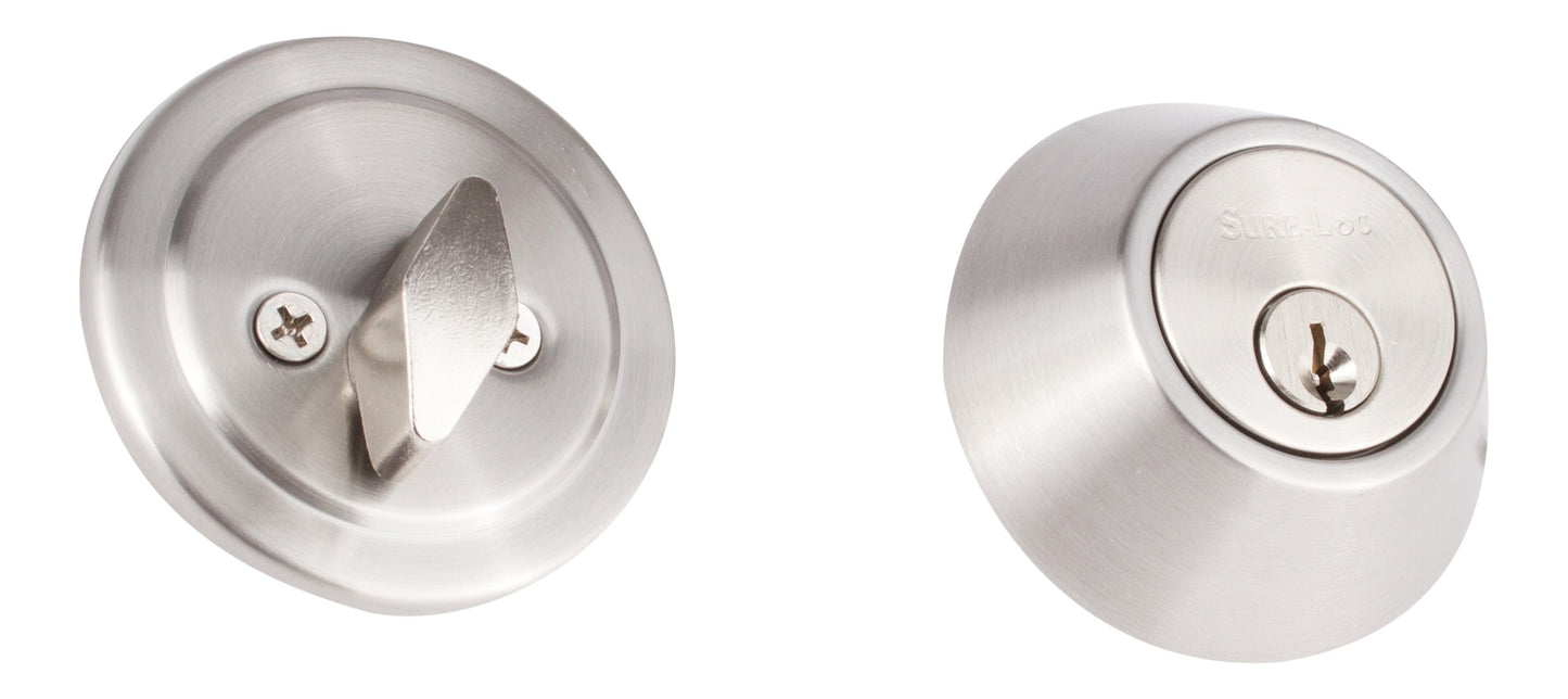 Sure-Loc Contemporary Single Cylinder Deadbolt