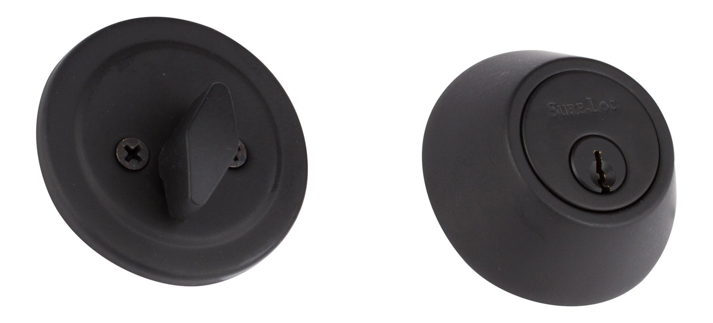 Sure-Loc Contemporary Single Cylinder Deadbolt