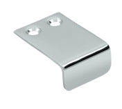 Deltana Solid Brass Mirror Pull - Polished Chrome