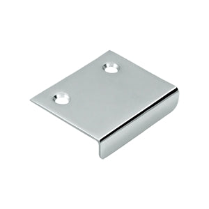 Deltana Solid Brass Mirror Pull - Polished Chrome