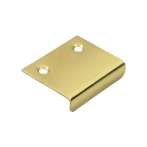 Deltana Solid Brass Mirror Pull - Polished Brass