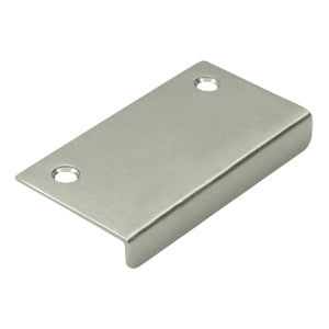 Deltana Solid Brass Mirror Pull - Brushed Nickel