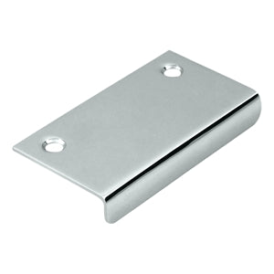 Deltana Solid Brass Mirror Pull - Polished Chrome