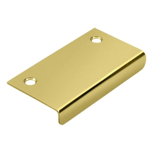 Deltana Solid Brass Mirror Pull - Polished Brass