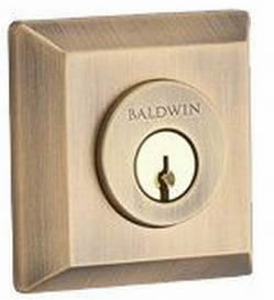 Baldwin Reserve Series Traditional Square Double Cylinder Deadbolt