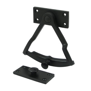 Deltana 12 Inch Concealed Screw Bolt - Flat Black