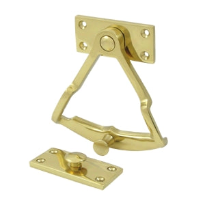 Deltana 12 Inch Concealed Screw Bolt - Polished Brass