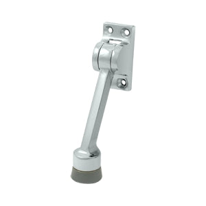 Deltana Solid Brass 4 inch Kickdown Holder - Polished Chrome