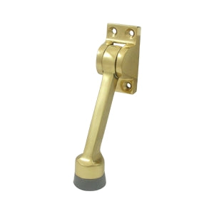 Deltana Solid Brass 4 inch Kickdown Holder - Polished Brass