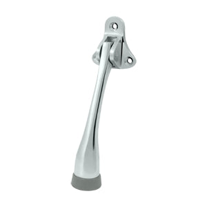 Deltana Solid Brass 5 inch Heavy Duty Kickdown Holder - Polished Chrome