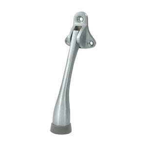 Deltana Solid Brass 5 inch Heavy Duty Kickdown Holder - Brushed Chrome