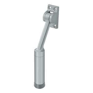 Deltana Solid Brass 7 inch Heavy Duty Kickdown Holder - Brushed Chrome