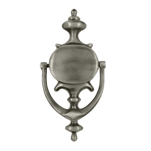 Deltana Solid Brass Imperial Door Knocker - Antique Nickel
