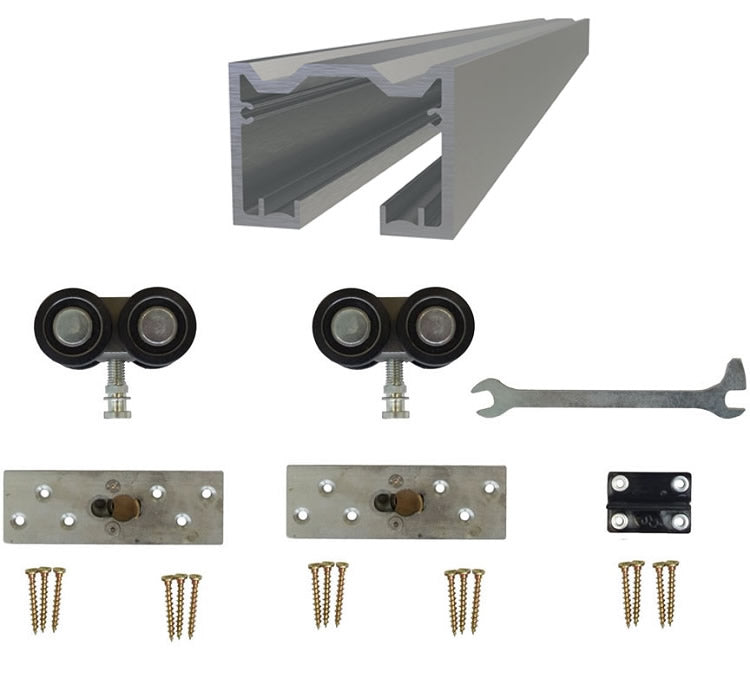 Cavity Sliders Heavy Duty Track for Sliding Doors - up to 1100lb capacity