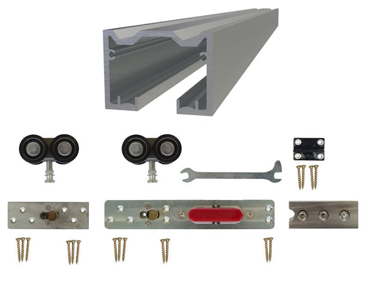 Cavity Sliders Heavy Duty Track for Sliding Doors - up to 1100lb capacity