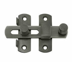Deltana Solid Brass Drop Latch - Antique Nickel