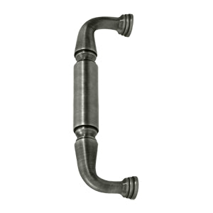 Deltana Solid Brass 8 Inch Door Pull - Antique Nickel