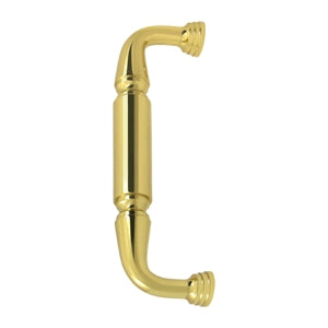 Deltana Solid Brass 8 Inch Door Pull - Polished Brass