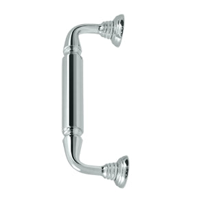 Deltana Solid Brass 10 Inch Door Pull - Polished Chrome
