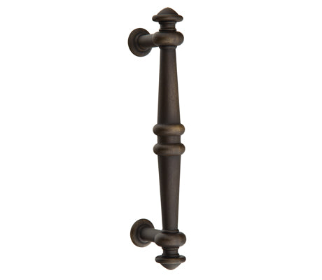 Emtek Lost Cast Wax Bronze 8 Inch Recoleta Pull