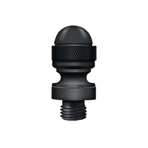 Deltana Acorn  Door Hinge Finial - Flat Black