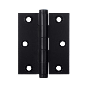 Deltana 3 x 2.5 Inch Screen Door Hinge -  Flat Black