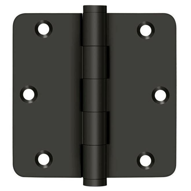Deltana 3 1/2 x 3 1/2 Inch  Door Hinge - Oil Rubbed Bronze