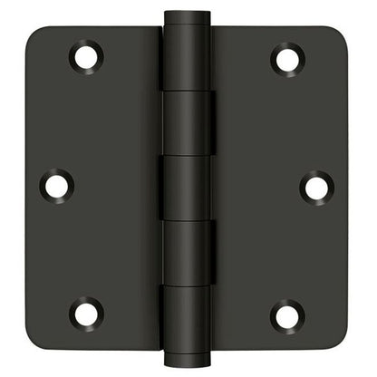 Deltana 3 1/2 x 3 1/2 Inch  Door Hinge - Oil Rubbed Bronze