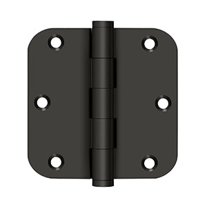 Deltana 3 1/2 x 3 1/2 Inch  Door Hinge - Oil Rubbed Bronze