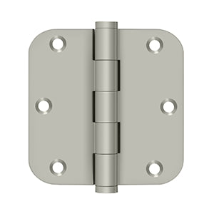 Deltana 3 1/2 x 3 1/2 Inch  Door Hinge - Brushed Nickel