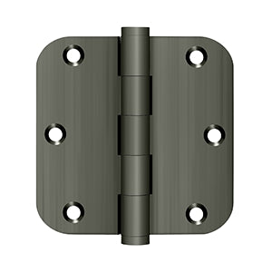 Deltana 3 1/2 x 3 1/2 Inch  Door Hinge - Antique Nickel