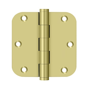 Deltana 3 1/2 x 3 1/2 Inch  Door Hinge - Polished Brass