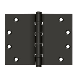 Deltana 4 1/2 x 6 Inch  Door Hinge - Oil Rubbed Bronze