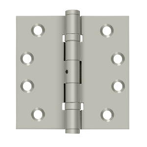 Deltana 4 x 4 Inch  Door Hinge - NRP Brushed Nickel
