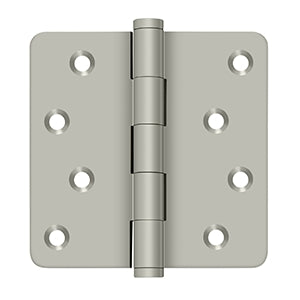 Deltana 4 x 4 Inch  Door Hinge - Brushed Nickel