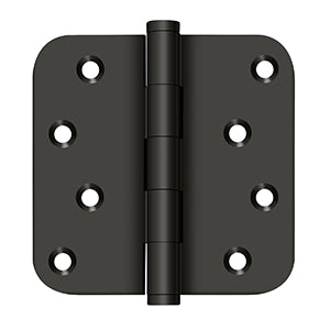 Deltana 4 x 4 Inch  Door Hinge - Oil Rubbed Bronze