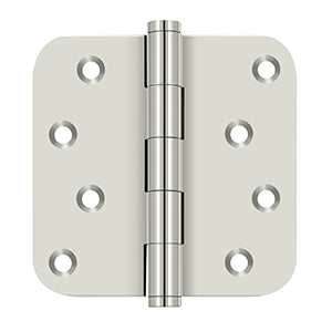 Deltana 4 x 4 Inch  Door Hinge - Polished Nickel